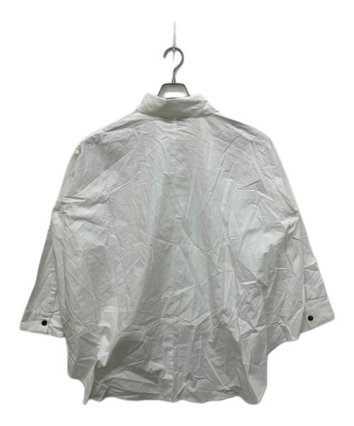 MOYURU（モユル）MOYURU (モユル) Strings Shirt ホワイト サイズ:Lの古着・服飾アイテム