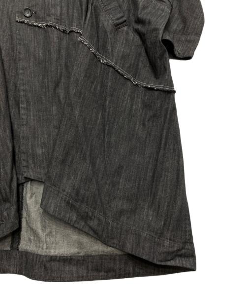 MOYURU（モユル）MOYURU (モユル) デニムビッグコート ネイビー サイズ:Mの古着・服飾アイテム