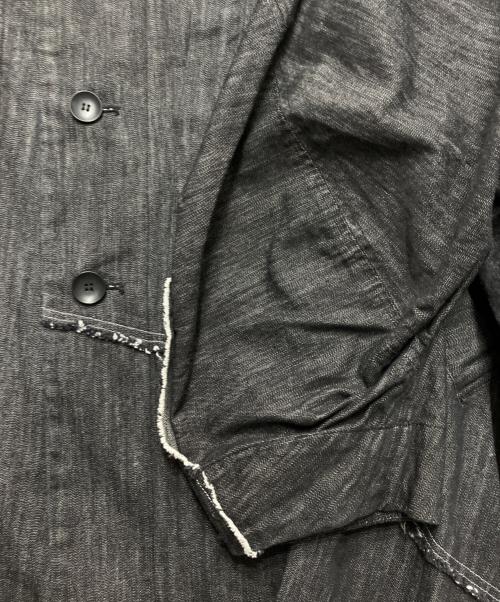 MOYURU（モユル）MOYURU (モユル) デニムビッグコート ネイビー サイズ:Mの古着・服飾アイテム