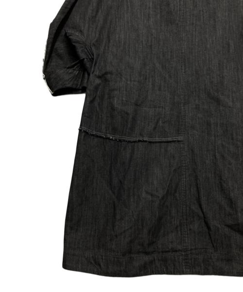 MOYURU（モユル）MOYURU (モユル) デニムビッグコート ネイビー サイズ:Mの古着・服飾アイテム
