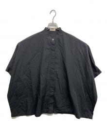 journal standard L'essage（ジャーナルスタンダード レサージュ）の古着「1/60ブロードドルマンシャツ」｜ブラック