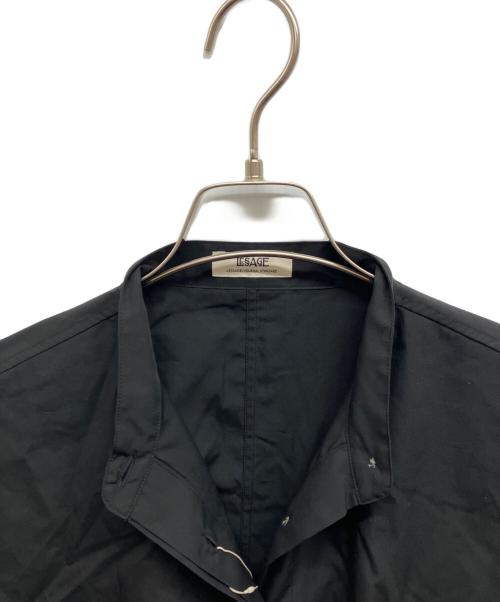 journal standard L'essage（ジャーナルスタンダード レサージュ）journal standard L'essage (ジャーナルスタンダード レサージュ) 1/60ブロードドルマンシャツ ブラック サイズ:Free 未使用品の古着・服飾アイテム