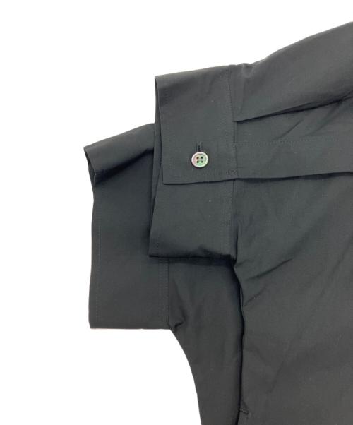 journal standard L'essage（ジャーナルスタンダード レサージュ）journal standard L'essage (ジャーナルスタンダード レサージュ) 1/60ブロードドルマンシャツ ブラック サイズ:Free 未使用品の古着・服飾アイテム