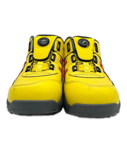 asics（アシックス）asics (アシックス) 安全靴 イエロー サイズ:SIZE 29cmの古着・服飾アイテム