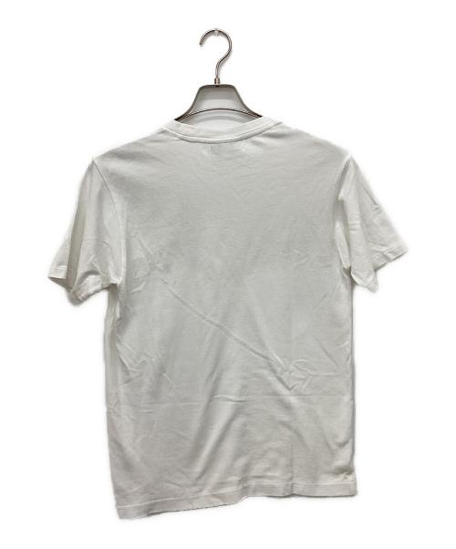 LACOSTE（ラコステ）LACOSTE (ラコステ) ピケクルーネックTシャツ ホワイト サイズ:Sの古着・服飾アイテム