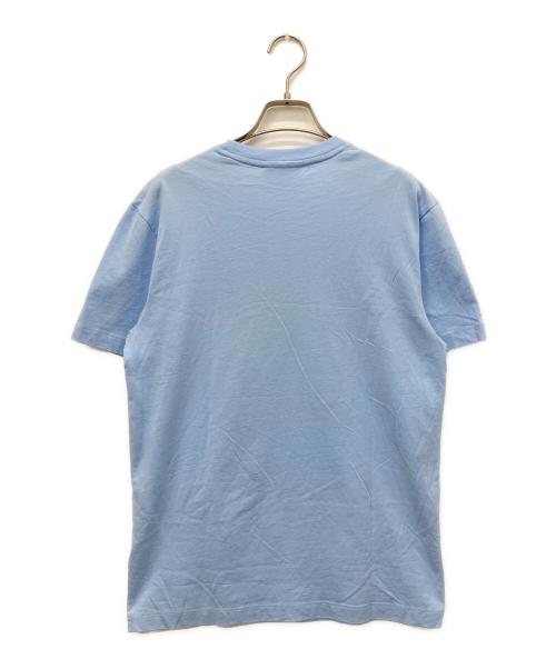LACOSTE（ラコステ）LACOSTE (ラコステ) プリントTシャツ ブルー サイズ:Sの古着・服飾アイテム