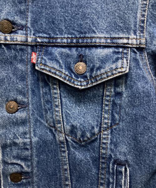 LEVI'S AUTHORIZED VINTAGE（リーバイス オーソライズド ヴィンテージ）LEVI'S AUTHORIZED VINTAGE (リーバイス オーソライズド ヴィンテージ) PEANUTS (ピーナッツ) デニムトラッカージャケット インディゴ サイズ:Mの古着・服飾アイテム