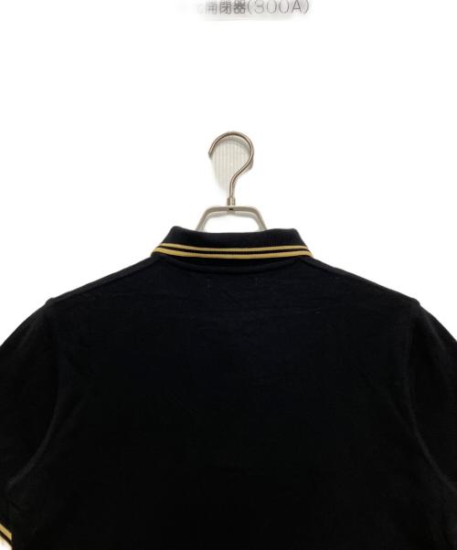 COMME des GARCONS HOMME DEUX（コムデギャルソン オム ドゥ）COMME des GARCONS HOMME DEUX (コムデギャルソン オム ドゥ) FRED PERRY (フレッドペリー) ポロシャツ ブラック サイズ:Sの古着・服飾アイテム