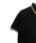 中古・古着 COMME des GARCONS HOMME DEUX (コムデギャルソン オム ドゥ) FRED PERRY (フレッドペリー) ポロシャツ ブラック サイズ:S：7000円