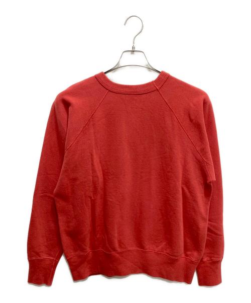 WAREHOUSE（ウエアハウス）WAREHOUSE (ウエアハウス) PEANUTS (ピーナッツ) ラグランスウェット レッド サイズ:Mの古着・服飾アイテム