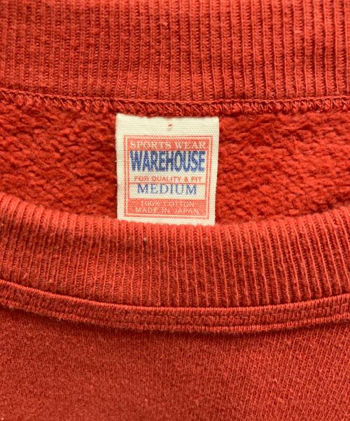 WAREHOUSE（ウエアハウス）WAREHOUSE (ウエアハウス) PEANUTS (ピーナッツ) ラグランスウェット レッド サイズ:Mの古着・服飾アイテム