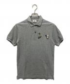 LACOSTE×PEANUTSラコステ×ピーナッツ）の古着「ポロシャツ」｜グレー