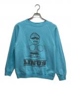 JACKSON MATISSE×PEANUTSジャクソンマティス×ピーナッツ）の古着「ラグランスウェット」｜ブルー