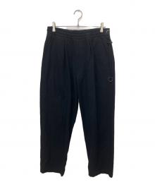 barbell object（バーベルオブジェクト）の古着「mat wide pt」｜チャコールグレー