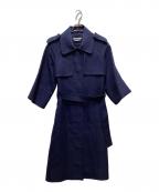 FOXEY NEWYORKフォクシーニューヨーク）の古着「トレンチコート」｜ネイビー