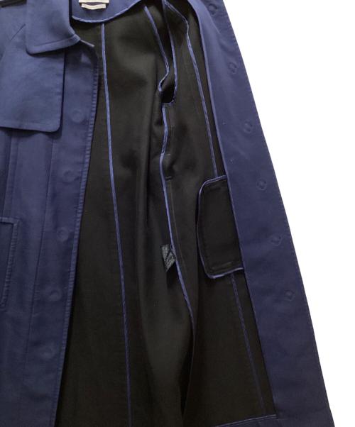 FOXEY NEWYORK（フォクシーニューヨーク）FOXEY NEWYORK (フォクシーニューヨーク) トレンチコート ネイビー サイズ:38の古着・服飾アイテム