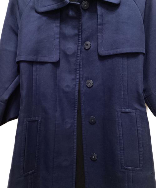 FOXEY NEWYORK（フォクシーニューヨーク）FOXEY NEWYORK (フォクシーニューヨーク) トレンチコート ネイビー サイズ:38の古着・服飾アイテム