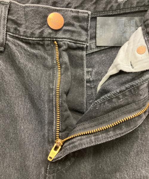 RED CARD（レッドカード）RED CARD (レッドカード) MM66 ハイライズストレートデニムパンツ ブラック サイズ:25の古着・服飾アイテム