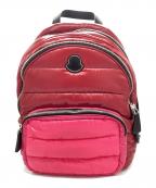 MONCLERモンクレール）の古着「リュック」｜レッド×ピンク