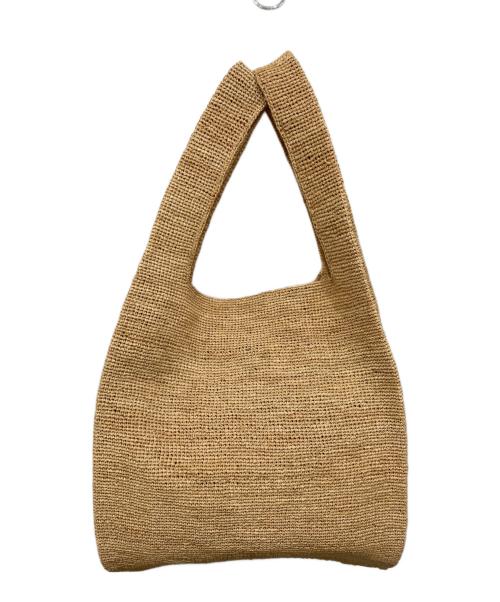 seya.（セヤ）seya. (セヤ) Raffia Shopping Bag ブラウン 未使用品の古着・服飾アイテム