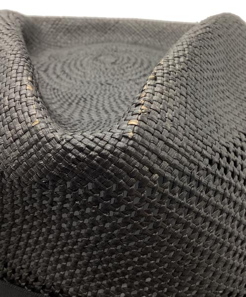 RetteR（レッター）RetteR (レッター) パナマハット ブラックの古着・服飾アイテム