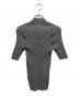 Plage (プラージュ) SHEER RIB POLO ニット グレー サイズ:	SIZE Free：6000円