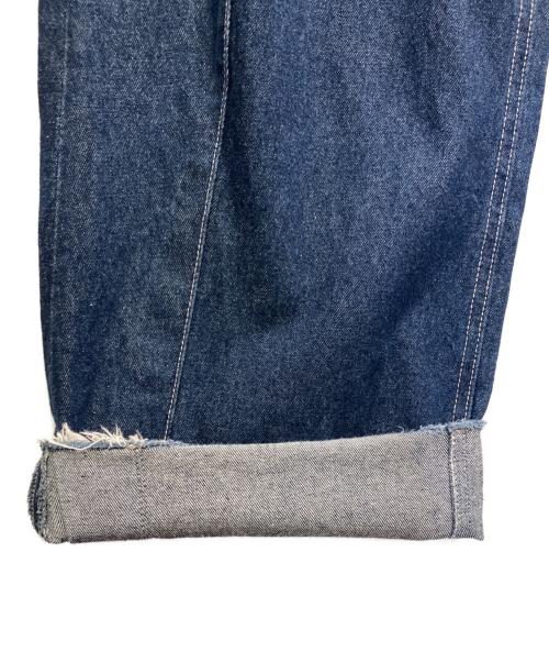 Q.anos（キュアノス）Q.anos (キュアノス) ブルージュデニム インディゴ サイズ:1の古着・服飾アイテム