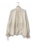 Spick and Span (スピック＆スパン) ハイブリットフリルリボンブラウス ベージュ サイズ:Free：7000円