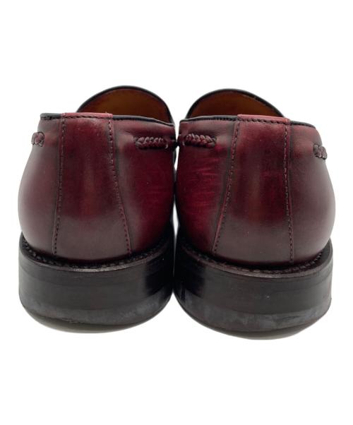 berwick（バーウィック）berwick (バーウィック) タッセルローファー レッド サイズ:5の古着・服飾アイテム