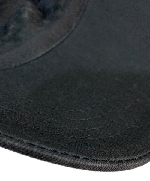 Acne studios（アクネ ストゥディオス）ACNE STUDIOS (アクネ ストゥディオス) コットンベースボールキャップ ブラックの古着・服飾アイテム