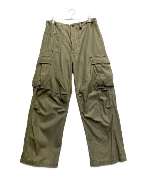 NIGEL CABOURN（ナイジェルケーボン）NIGEL CABOURN (ナイジェルケーボン) アーミーカーゴパンツ オリーブ サイズ:34の古着・服飾アイテム