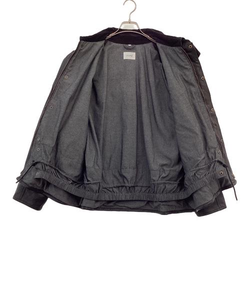 yoused（ユーズド）yoused (ユーズド) LEATHER DRIVERS JKT ブラック サイズ:2の古着・服飾アイテム