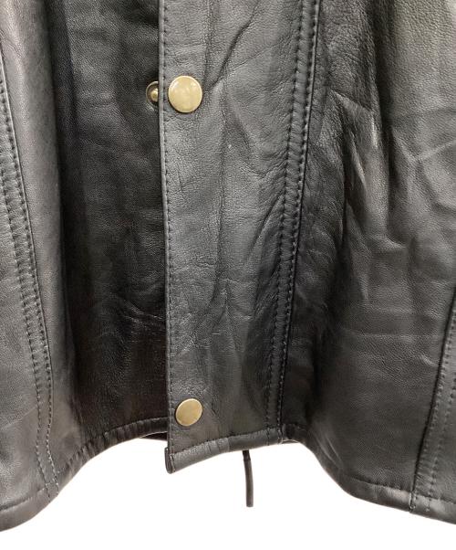 yoused（ユーズド）yoused (ユーズド) LEATHER DRIVERS JKT ブラック サイズ:2の古着・服飾アイテム