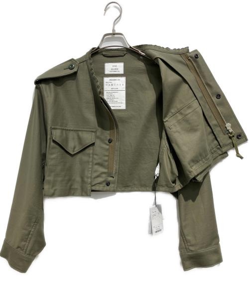 HYKE（ハイク）HYKE (ハイク) TYPE M-51 FIELD CROPPED JACKET オリーブ サイズ:Ｍの古着・服飾アイテム