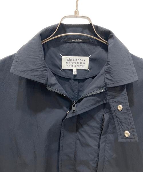 Maison Margiela（メゾンマルジェラ）Maison Margiela (メゾンマルジェラ) RECYCLED NYLON オーバーサイズ コート ネイビー サイズ:XSの古着・服飾アイテム