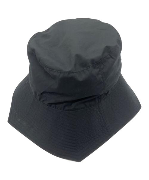 kijima takayuki（キジマタカユキ）kijima takayuki (キジマタカユキ) Cotton Poly Pentagon Brim Hat ブラック サイズ:1の古着・服飾アイテム