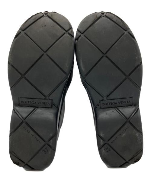 BOTTEGA VENETA（ボッテガベネタ）BOTTEGA VENETA (ボッテガベネタ) パドル アンクルブーツ ブラック サイズ:37の古着・服飾アイテム