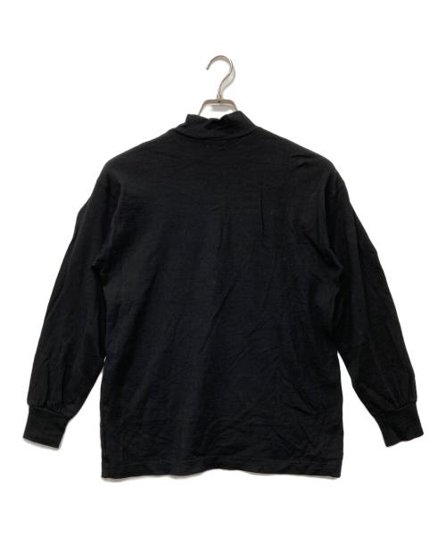 COMME des GARCONS HOMME（コムデギャルソン オム）COMME des GARCONS HOMME (コムデギャルソン オム) ウールモックネックニット ブラック サイズ:記載なしの古着・服飾アイテム