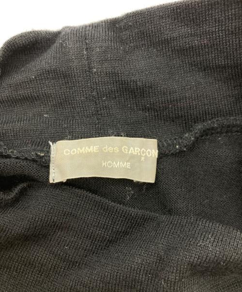COMME des GARCONS HOMME（コムデギャルソン オム）COMME des GARCONS HOMME (コムデギャルソン オム) ウールモックネックニット ブラック サイズ:記載なしの古着・服飾アイテム
