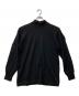 COMME des GARCONS HOMME（コムデギャルソン オム）の古着「ウールモックネックニット」｜ブラック