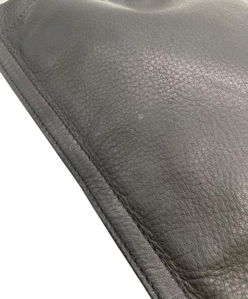 PORTER（ポーター）PORTER (ポーター) レザーショルダーバッグ ブラックの古着・服飾アイテム