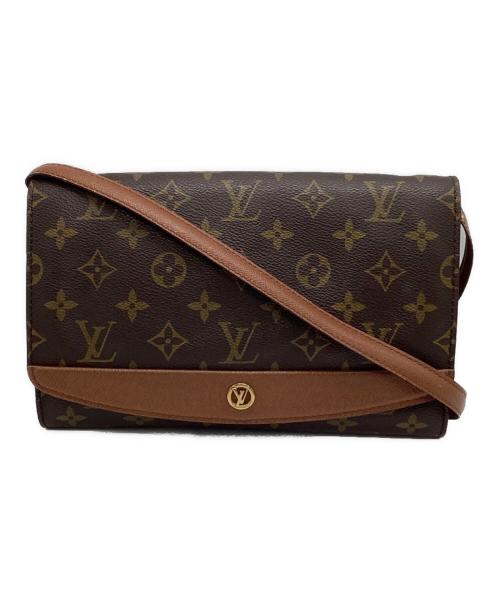 LOUIS VUITTON（ルイ ヴィトン）LOUIS VUITTON (ルイ ヴィトン) ショルダーバッグ ブラウンの古着・服飾アイテム