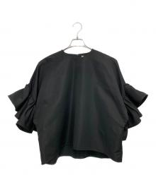 Heve（ヘイヴ）の古着「dolman ruffle sleeve BL」｜ブラック
