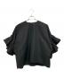 Heve（ヘイヴ）の古着「dolman ruffle sleeve BL」｜ブラック