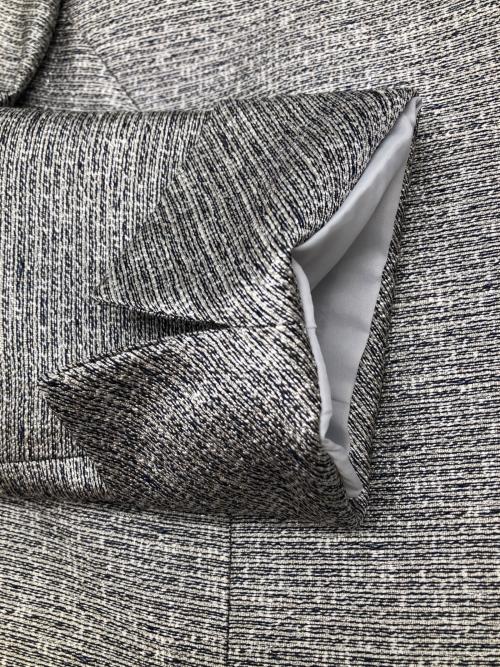 Rifanne（リファンネ）Rifanne (リファンネ) ノーカラージャケット シルバー サイズ:15 未使用品の古着・服飾アイテム