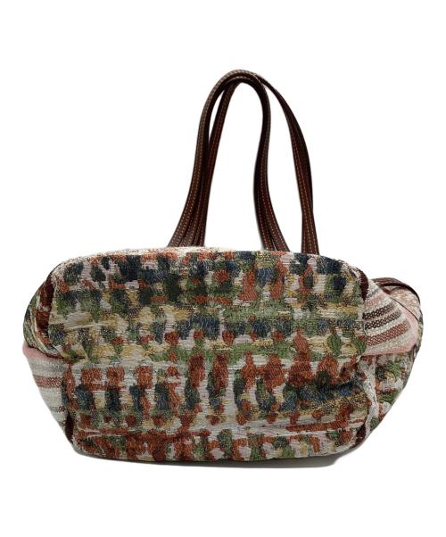 A VACATION（ア ヴァケーション）A VACATION (ア ヴァケーション) パッチワークトートバッグ ブラウン サイズ:下記参照の古着・服飾アイテム