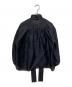 UNITED ARROWS (ユナイテッドアローズ) オーガンジー フリル＆ボウタイ ブラウス ブラック サイズ:Free：9000円