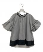 Saiサイ）の古着「sai Airy blouse」｜ブラック