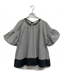 Sai（サイ）の古着「sai Airy blouse」｜ブラック