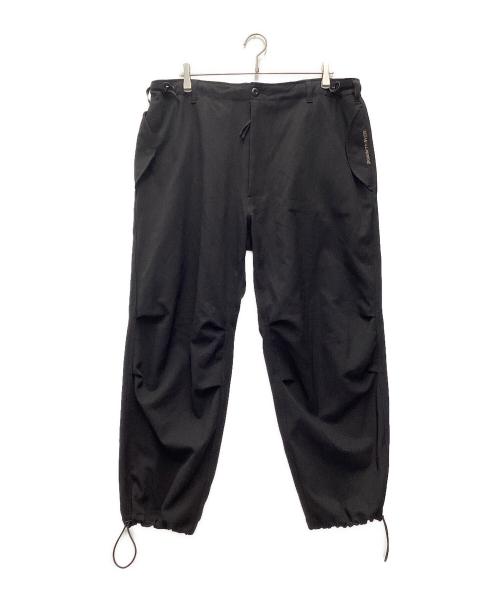 SEDAN ALL-PURPOSE（セダンオールパーパス）SEDAN ALL-PURPOSE (セダンオールパーパス) TECH WOOL OVER PANT ブラック サイズ:SIZE Lの古着・服飾アイテム